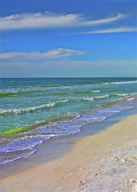 Sand Sea And Sky Photograph By Hh Photography Of Florida Fine Art America
