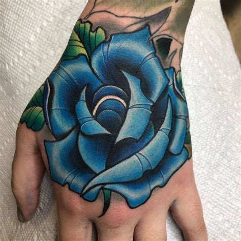 50 Rose Hand Tattoo Designs With Meanings Art And Design