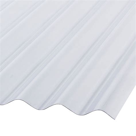 Corrugated Pvc 8 Ft Clear Roofing Panels