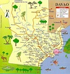 Davao Map,Davao Region Map,Davao City Map of Philippines,Davao Road Map