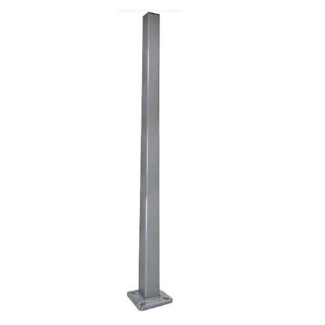 Square Tapered Steel Light Pole 25 Ft 6 In 11 Gauge