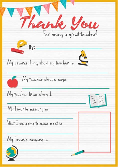 How To Say Thank You To Your Childs Teacher Brenda Baileys