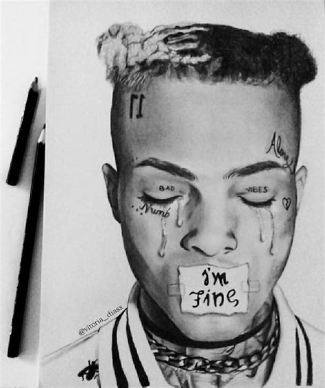 Xxxtentacion Art Drawing Drawart