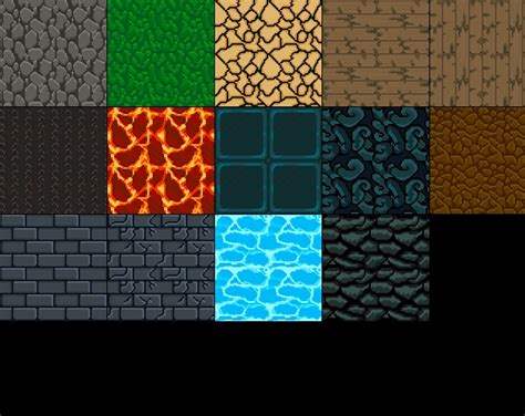 32x32 And 64x64 Pixel Art Textures By 711studios