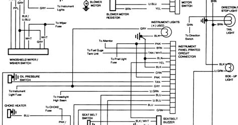 We all know that reading truck wiring diagram 85 chevy el camino is beneficial, because we could get enough detailed information online in the reading materials. Free Auto Wiring Diagram: 1985 GMC Truck Back Side Wiring