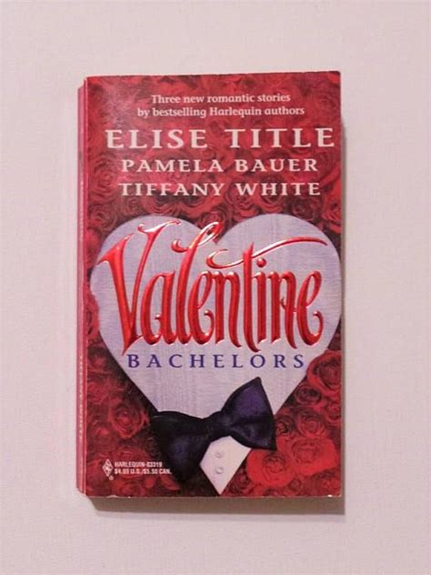 1995 Valentines Bachelors By Elisa Title Pamela Bauer And Etsy