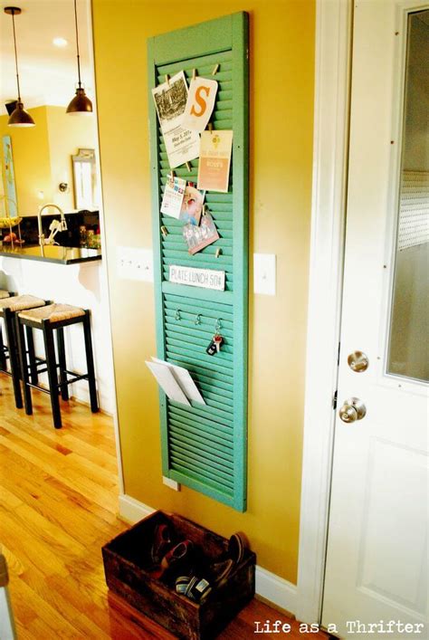 Diy Home Decor 18 Ways To Repurpose Old Shutters Style