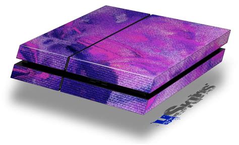 Sony Ps4 Original Console Skins Painting Purple Splash Uskins