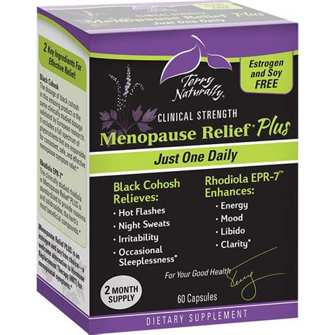 Terry Naturally Menopause Relief Plus Capsules