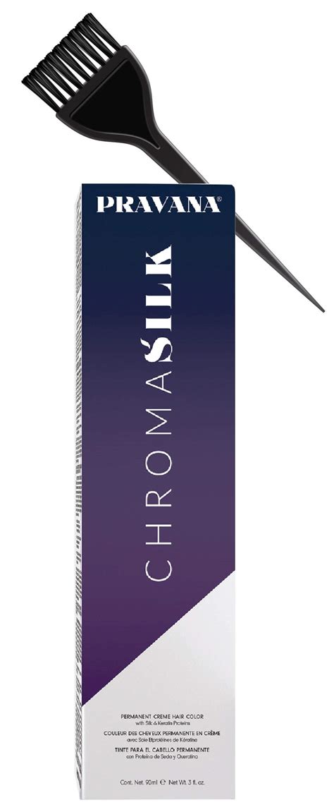 Buy Pravana Chromasilk Permanent Creme Hair Color With Silk And Keratin Proteins 3 Oz 90 Ml W