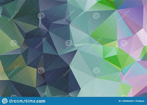 Abstract Gradient Red Geometric Background Stock Vector Illustration