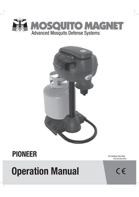 Mosquito Magnet Pioneer Operation Manual Pdf Download Manualslib