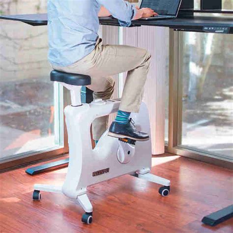 You could be on your laptop or pc and getting awesome resistance discretion is another good reason to use under desk exercise equipment. FlexiSpot Standing Desk And Exercise Bike - Vurni