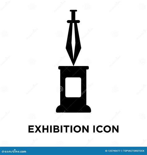 Exhibition Icon Vector Isolated On White Background Logo Concept Of