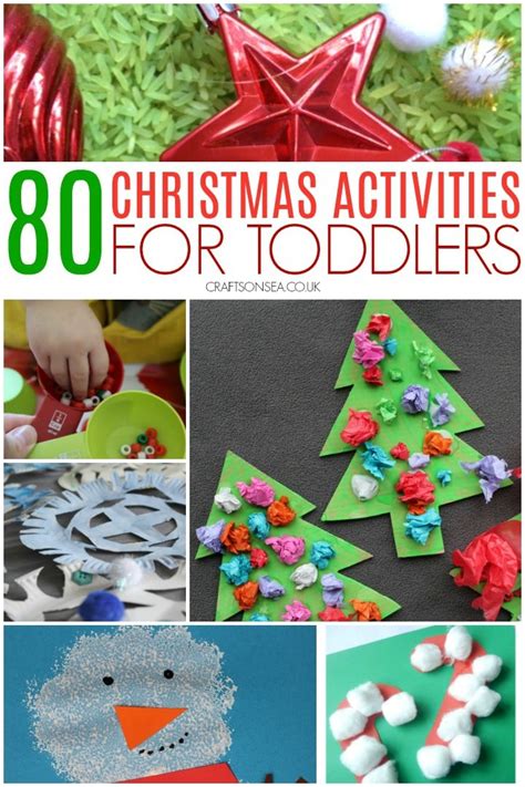 80 Easy And Fun Christmas Activities For Toddlers Crafts On Sea