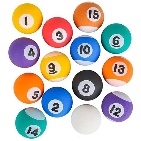 Once you do this step, lift the rack and start playing! Toys Pool Ball Billiards Theme 1" Super Bouncy Ball Balls ...