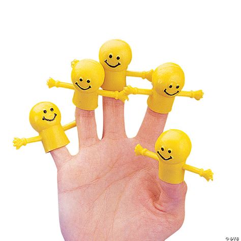 Smile Face Finger Puppets