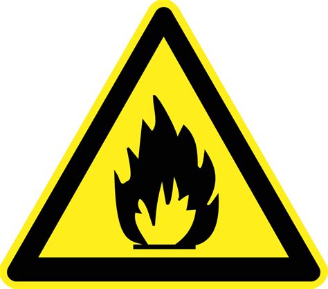OnlineLabels Clip Art Signs Hazard Warning