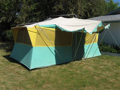 Ted Williams Tent And Vintage Canvas Cabin Tent By Sears