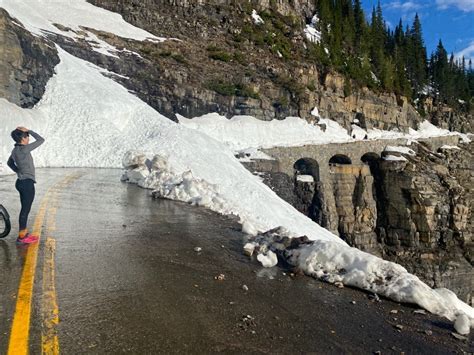 Rangers Rescue Bikers Trapped By Avalanche On Going To The Sun Road