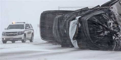 Blizzard Paralyzes Western South Dakota