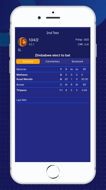 Live Cricket Scores Update By Initio Tech Media Private Limited