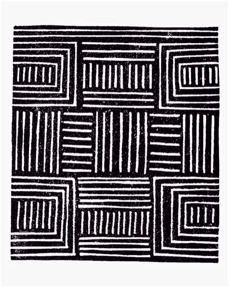Black And White African Pattern Design African Design Pattern Art