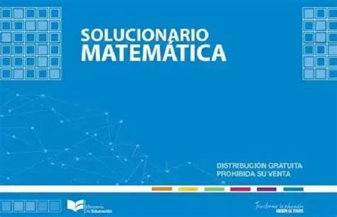 Libro De Matemáticas Resuelto Solucionario Libro Matemática 2024