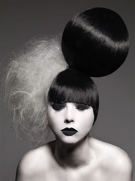 Avant Garde Cheveux Fous Cheveux éditoriales Art Capillaire