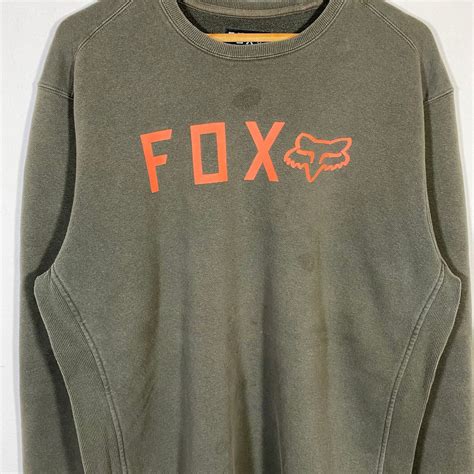 Fox Sweatshirt Fox Crewneck Fox Sweater Vintage Etsy