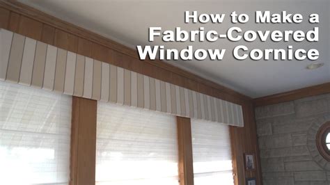 How To Make A Wooden Valance Box Remodelaholic How To Build And Hang