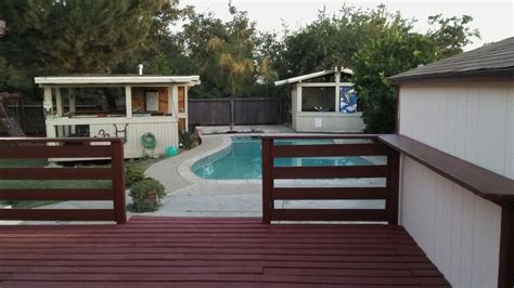 Full coverage providing the highest protection. Deck after renovation with Sherwin Williams Superdeck ...