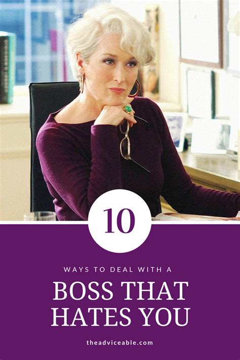 On The Outs With Your Boss How To Deal With A Boss That Hates You