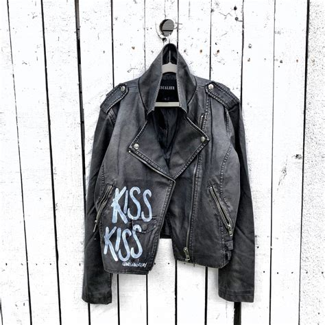 kiss kiss leather jacket wren glory leather jacket jackets faux leather motorcycle jacket