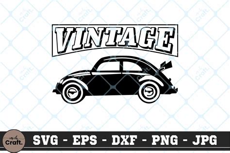 Vintage Cars Graphic By Mchcrafter · Creative Fabrica