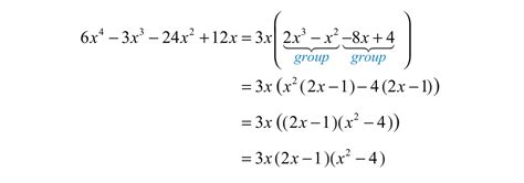 Once in a while, though, trinomials go this is a polynomial written with four terms that don't have a single common factor among them. General Guidelines for Factoring Polynomials