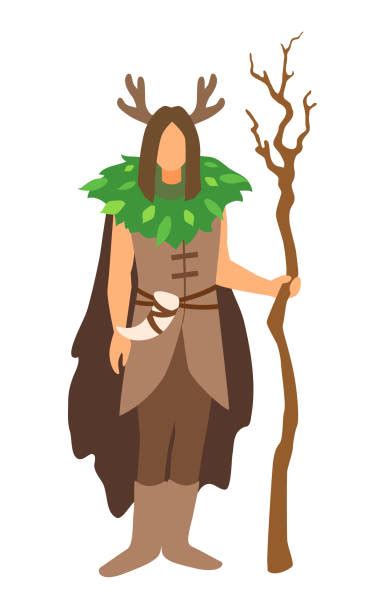 Cartoon Of Druid Illustrations Royalty Free Vector Graphics And Clip Art