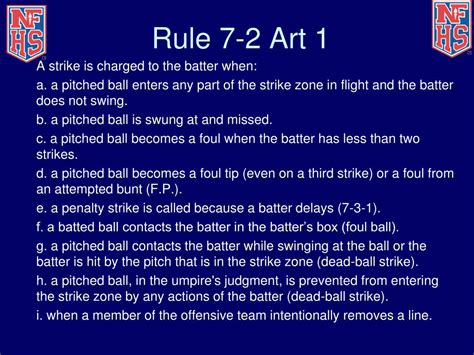 Ppt Batter Rule 7 Powerpoint Presentation Free Download Id3888321