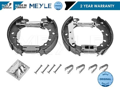 For Ford Fiesta Mk Rear Brake Shoes With Adjuster Fitting Kit Ebay