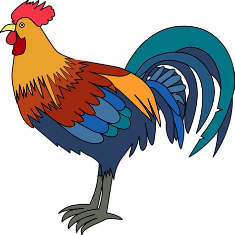 Rooster Clipart Free Download Transparent Png Creazilla