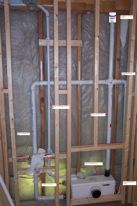 Your basement bathroom is really a project within a project. Bathroom plumbing, Installing drain and vent