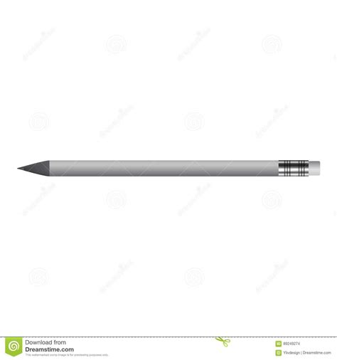 Find & download free graphic resources for pencil eraser. Pencil With Eraser Mockup, Realistic Style Stock Vector ...