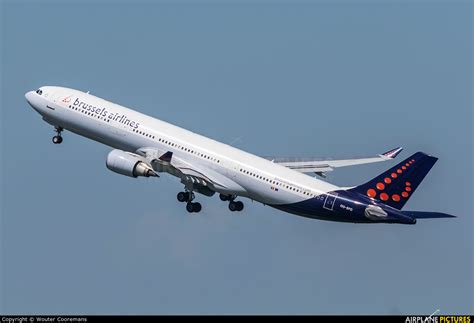 Oo Sfo Brussels Airlines Airbus A330 300 At Brussels Zaventem