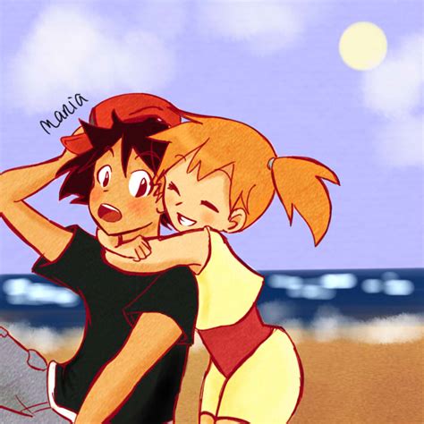 Surprise Ash And Misty Fan Art 29542034 Fanpop