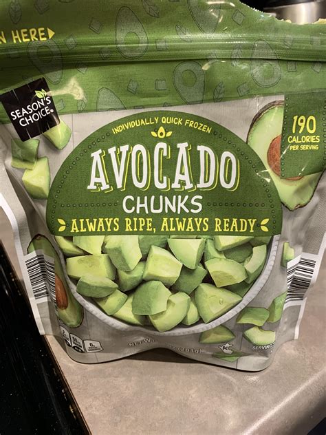 Frozen Avocado Chunks Good For Those Of Us Who Suck At Picking