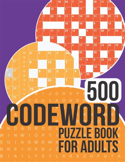 500 Codeword Puzzle Book For Adults Codewords Book With A Colossal 500