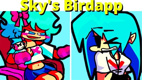 Fnf Miko Vs Nusky Birdapp Twitter Fnf Modskyverse Sky Fangirl