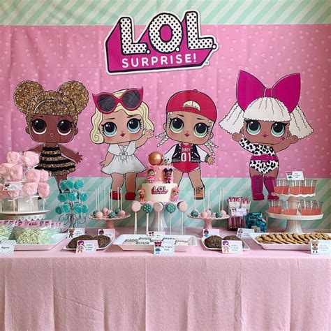 Lol Surprise Dolls Birthday Party Ideas Photo 1 Of 11 Lol Surprise