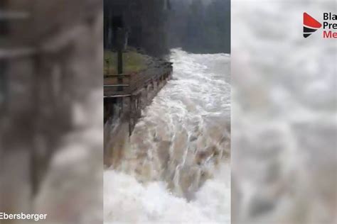 Waterfalls Surge After Rain Soaked Week On B C S South Coast