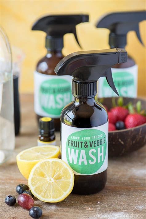 I have used this on a lot of different fruits and vegetables. Easy fruit and vegetable wash using organic and natural ...